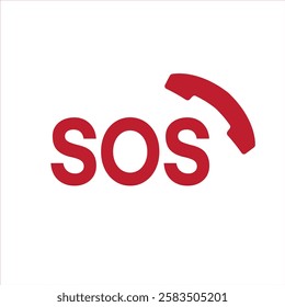 sos emergency 911 119 phone call symbol icon