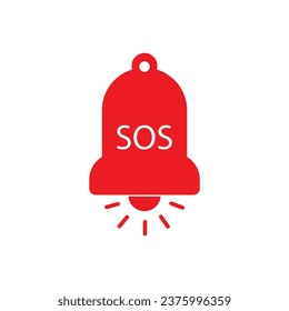 sos icon vector template illustration logo design