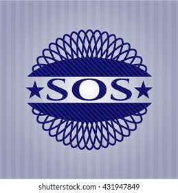 SOS mit jean-Struktur