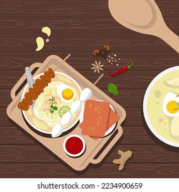 soto illustration vector flat design