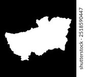 Souk Ahras province map, administrative division of Algeria.