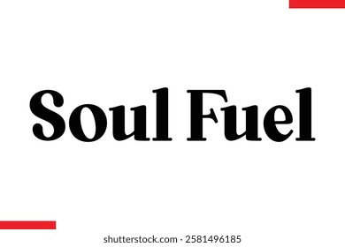 Soul Fuel Coffee typography text