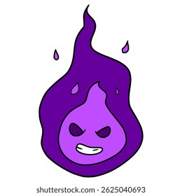 vetor isolado desenhado à mão da ilustração da alma
