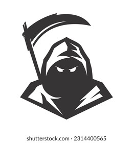 Soul Reaper logo icon design illustration