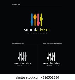 Sound Advisor Media Logo Template