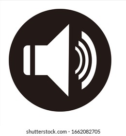sound audio logo icon illustration vector svg