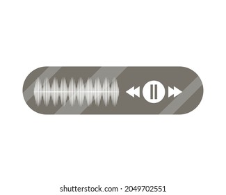sound audio player button icon