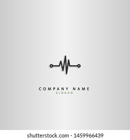 Sound & Audio Waves, vector logo design template