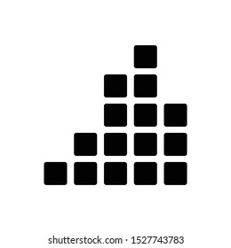 Sound Bar Symbol Icon Vector Illustration