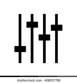 Sound Bars Pulse Icon Illustration design