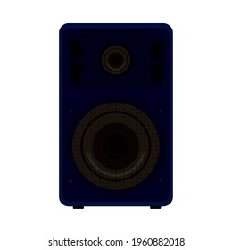 sound bass icon on background