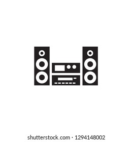 Sound bass and stereo vector