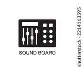 sound board icon , technology icon