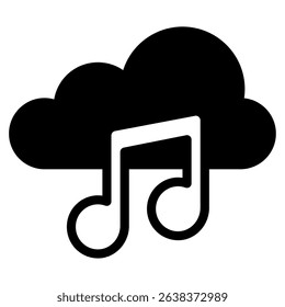 Sound Cloud icon, for web, app, infographic, etc