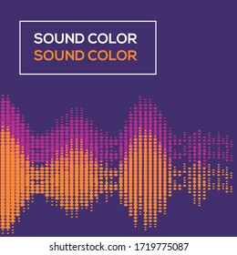 Sound Color creative template social media