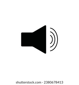 Icono de línea de concepto de sonido. Ilustración de elemento simple.Diseño de símbolos de esquema de concepto de sonido.