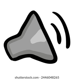 Sound Control Vector Color Doodle Icon