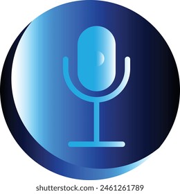 Sound controls button set flat round Interface web button multimedia mute and audio volume vector illustration eps format