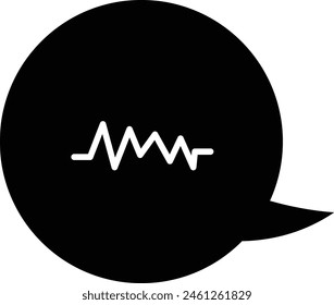 Sound controls button set flat round Interface web button multimedia mute and audio volume vector illustration eps format