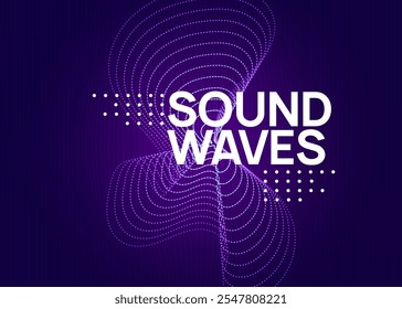Sound Design. Nightclub Audio Invitation. Edm Background. Festival Vector. Pink Music Event. Blue Fest Banner. Techno Concert Graphic. Green Sound Design