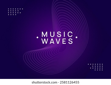 Sound Design. Pink Dj Event. Discotheque Banner. Night Club Trance Template. Psychedelic Beat Illustration. Blue Music Background. Electro Cover. Green Sound Design