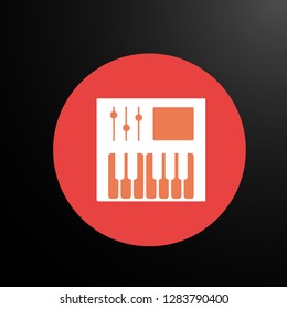 sound effect, web icon or user interface button, vector.