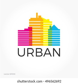 Sound Equalizer Symbol Logo. City Urban Sounds. Vector Modern Illustration And Stylish Design Element