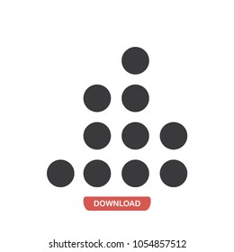 Sound equalizer vector icon