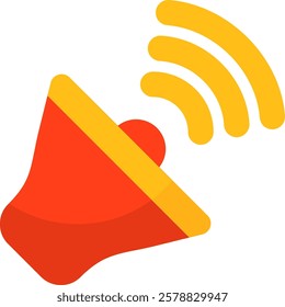Sound Flat Icon Style Design
