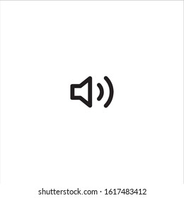 Sound flat icon- Vector illustration
