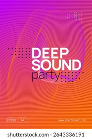 Sound Flyer. Electro Invite. Violet Fest Design. Music Festival Graphic. Green Techno Magazine. Party Set. Nightclub Beat Invitation. Pink Sound Flyer