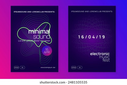 Sound Flyer. Green Discotheque Banner. Music Magazine. Violet Party Event. Fest Trance Template. Concert Invite. Electronic Radio Invitation. Blue Sound Flyer