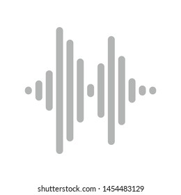 Sound frecuency icon symbol vector 