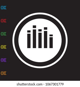 sound, frequency, icon illustration