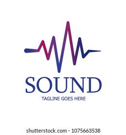 sound, frequency icon logo 