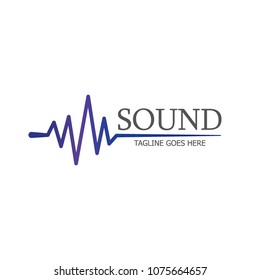 sound, frequency icon logo 