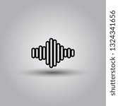 Sound frequency vector icon