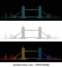 Sound Graph Style London Skyline