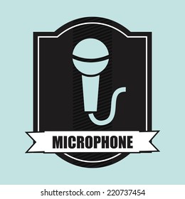sound graphic design , vector illustration
