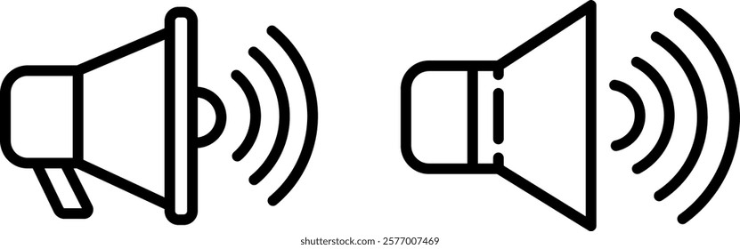 "Sound Icon for Audio, Music, and Volume Control"