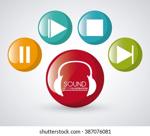 Sound icon design 