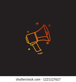 Sound icon design vector 