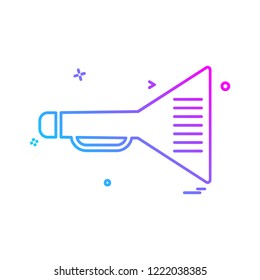 Sound icon design vector