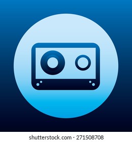 sound icon design, vector illustration eps10 graphic 