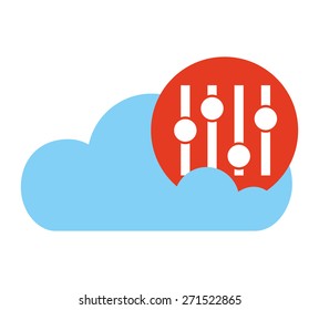 sound icon design, vector illustration eps10 graphic 