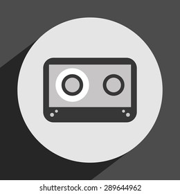 sound icon design, vector illustration eps10 graphic 