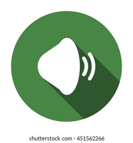 Sound Icon, flat design style