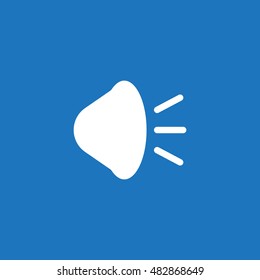 Sound Icon, flat design style