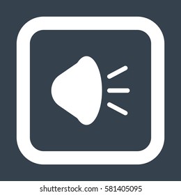 Sound Icon, flat design style