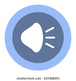 Sound Icon, flat design style